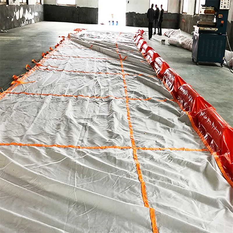 スリートカーテン PVC 浮遊式 スリートカーテン 収束ブーム 環境に優しいオイル流出ブーム 水中環境のための浮遊式 スリートカーテン 5