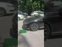 HDPE砂砂格子と芝格子舗装