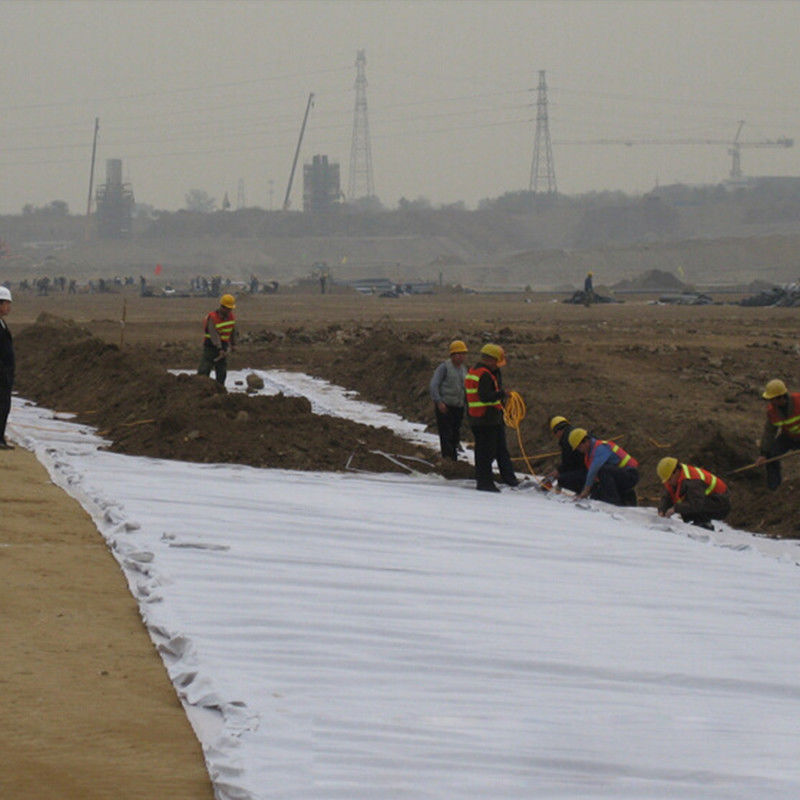 高強度地質合成材料 高速道路舗装道路建設 PP PET繊維 織物のない地質繊維 価格