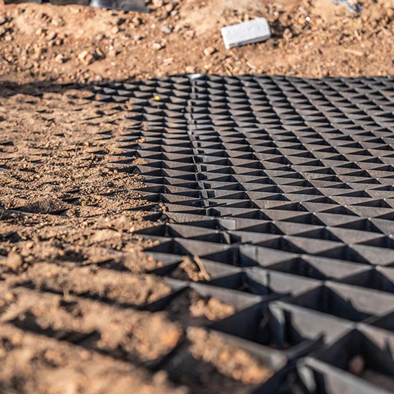 HDPE 砂砂格子 素材 システム ドライブウェイ テクスチャー ジオセル 道路強化 草網 舗装