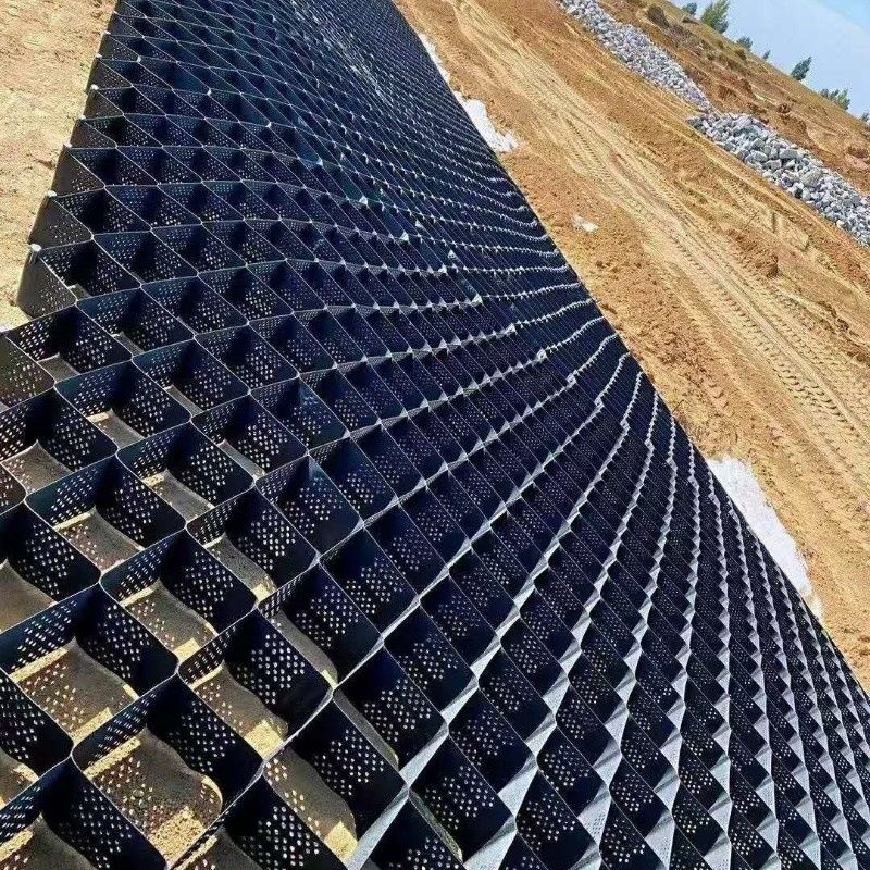 ブラック・グレーブ・スタビライザー グリッド・グラウンド HDPE ジオセル 工場 ドライブウェイの支障壁のためのグレーブ・スタビライザー
