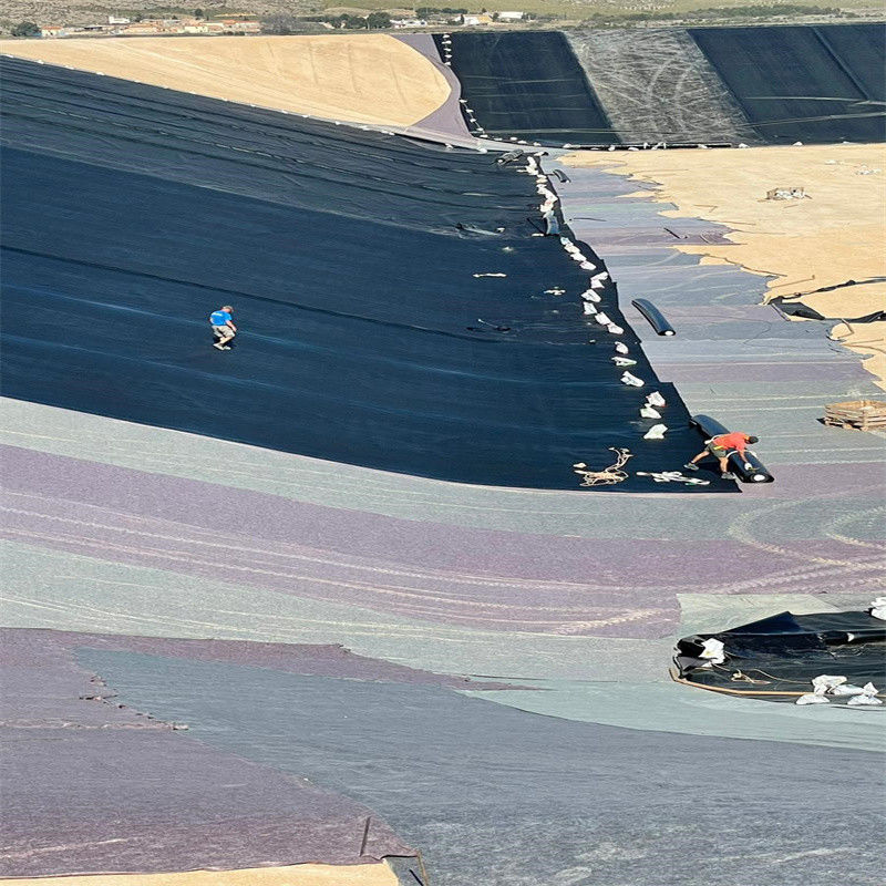 HDPE 地膜防水ラインナー / プールラインナー / 道路建設材料のゴールドランドバイオガス消化器