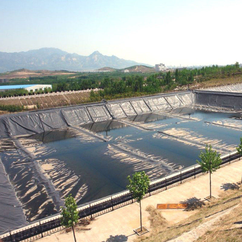 100% ヴァージンASTM 防漏 防水 HDPE LDPE LLDPE 地膜 ダム 池 ライン 埋立地 採掘