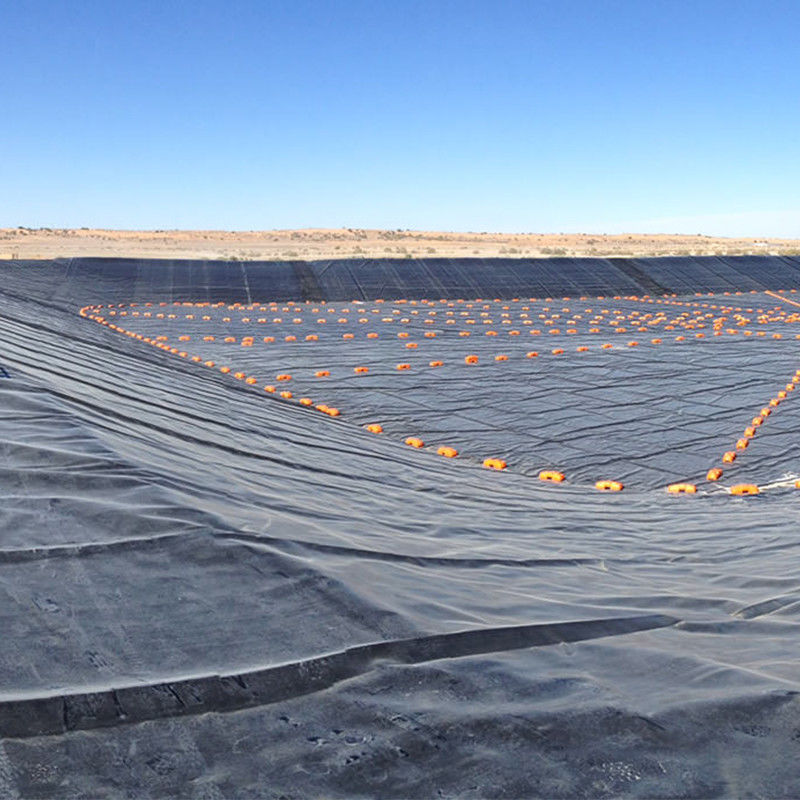 100% ヴァージンASTM 防漏 防水 HDPE LDPE LLDPE 地膜 ダム 池 ライン 埋立地 採掘