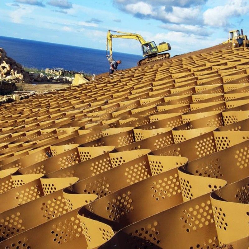HDPE ジオセル 砂利 土壌安定化 駐車場 プラスチック ハニコムグリッド 敷地内 敷地内 敷地内 敷地内 敷地内 敷地内 敷地内