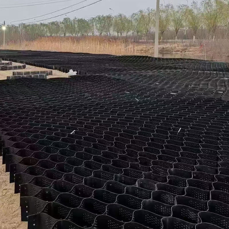 高質感で穴を埋めた高細胞隔離システム ハニーコム HDPE 地質セル 道路 基礎 斜面 保護 駐車場 ドライブウェイ 支障壁