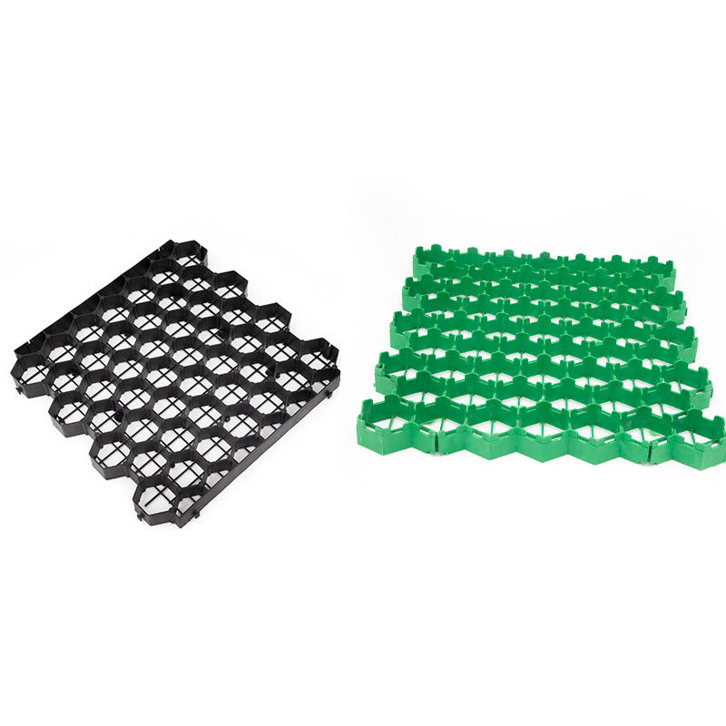 38mm/48mm/68mm プラスチックの草のグリッド 草の保護マット HDPE 舗装機 地面強化システムのためのグリッド