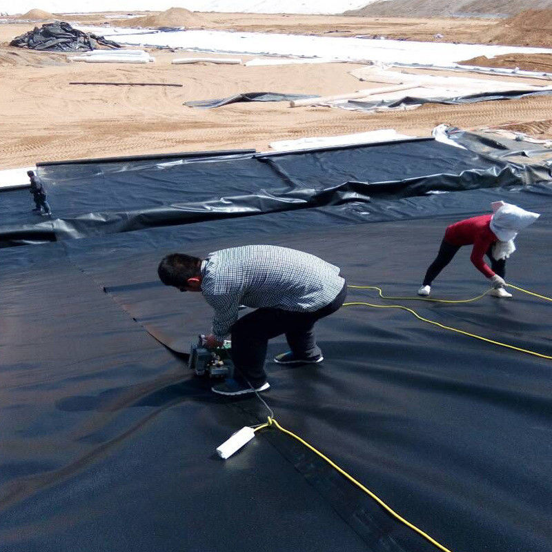 HDPE LDPE LLDPE PVC ゲオメムブラン 魚とガチョウの池の池面&強化ポリエチレン池面