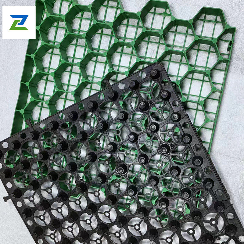 耐久性のある環境に優しいHDPE草のグリッドパバー ドライブウェイ,芝生強化,庭園景観整備,駐車場砂石安定化