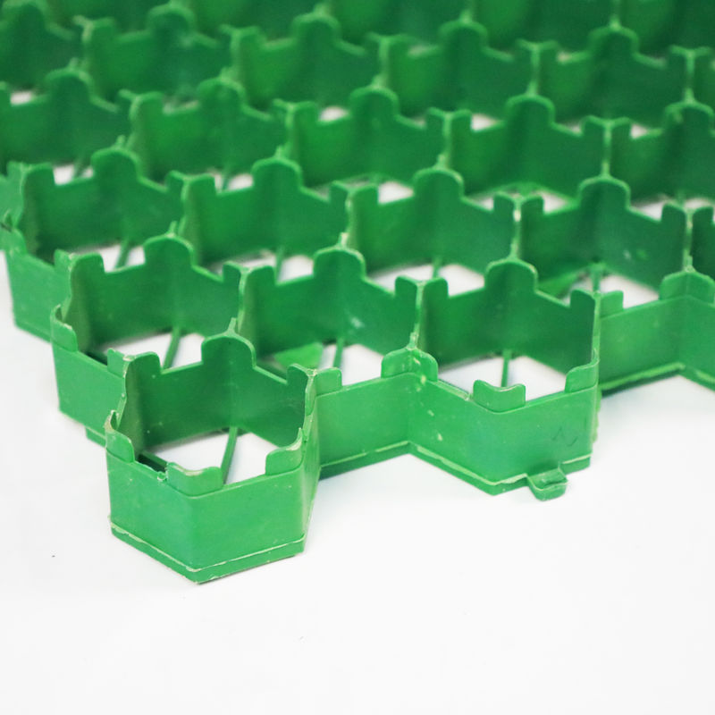 HDPE 草のグリッド メーカー プラスチック 砂利 舗装 グリッド 道路 駐車場 緑 黒色