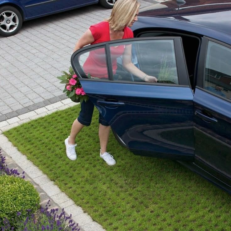 HDPE 舗装 芝生グリッド ポリエステル 駐車場用 プラスチック用 地面グリッド 消防出口 卸売 地面グリッド