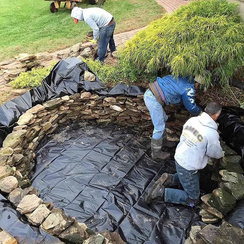 ゲオメムラン 池線 0.5mm 1mm 1.5mm 2mm HDPE LDPE Lldpe PVC EVA ゲオメムラン 池線