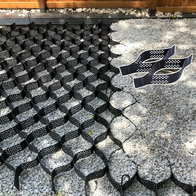 HDPEプラスチックジオセル 舗装グリッド HDPEジオセル 軟い地下室強化用 低コストの砂石安定化ジオセル 道路建設用