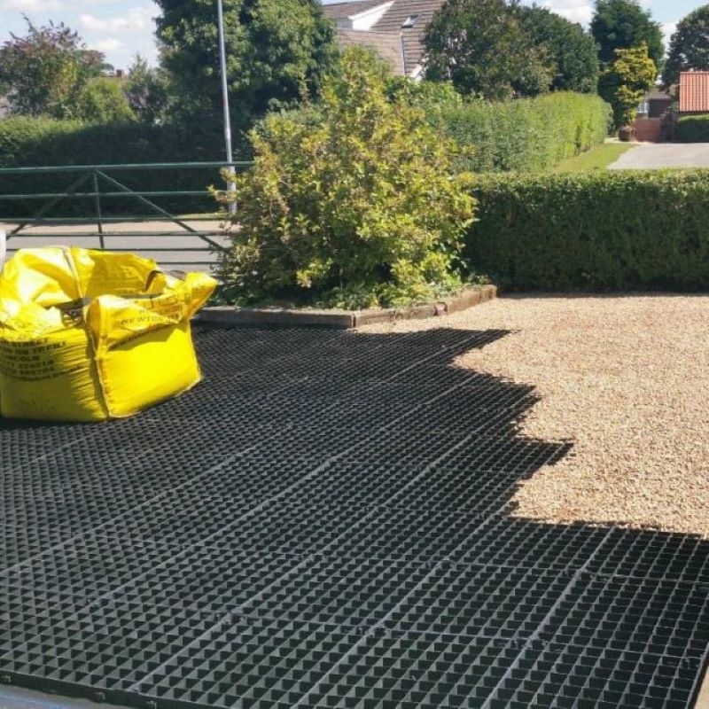 プラスチック草のグリッド 駐車場 舗装 商業用風景の緑化製品のための砂砂グリッド ゴルフレーン 庭のデザイア・パスの設計