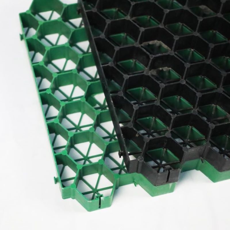プラスチック草のグリッド 駐車場 舗装 商業用風景の緑化製品のための砂砂グリッド ゴルフレーン 庭のデザイア・パスの設計