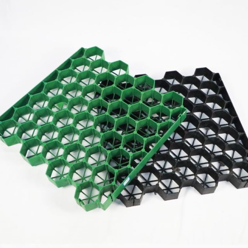 プラスチック草のグリッド 駐車場 舗装 商業用風景の緑化製品のための砂砂グリッド ゴルフレーン 庭のデザイア・パスの設計