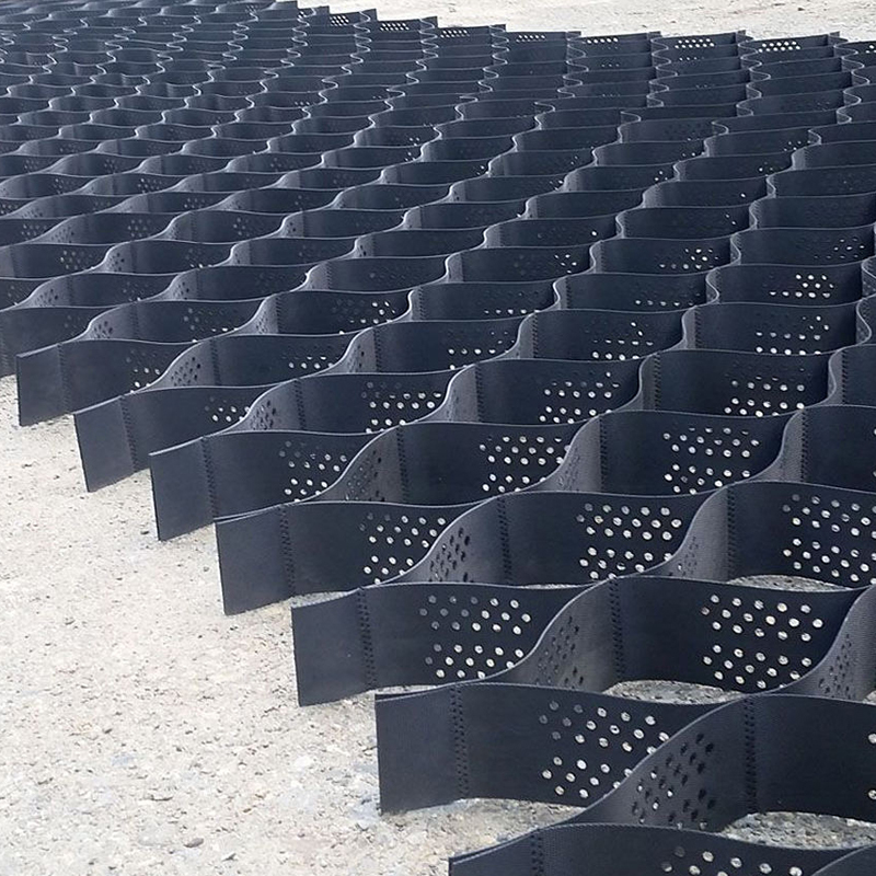構造化・穴位化 HDPE プラスチックの地質細胞砂岩グリッド ドライブウェイの安定化,道路基地の強化,駐車場や斜面保護