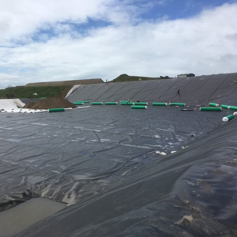 工場価格 100% バージン高密度ポリエチレン 防浸透性 防水 スムーズ テクスチャード HDPE ジオメンブレン 埋立地 採掘 ダム 貯水池 池ライナー用