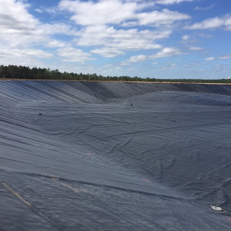 High Density HDPE Geomembrane Liner Sheet Waterproofing Membrane for Fish and Shrimp Aquaculture