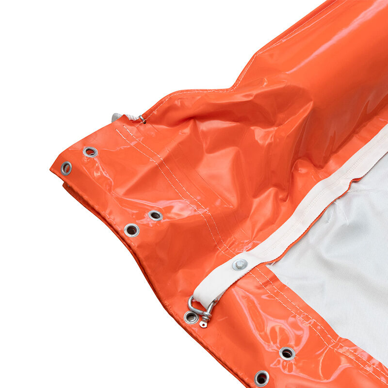 浮遊砂泥カーテン 水汚染制御 オイルブーム PVC 透水水浮遊砂泥カーテン